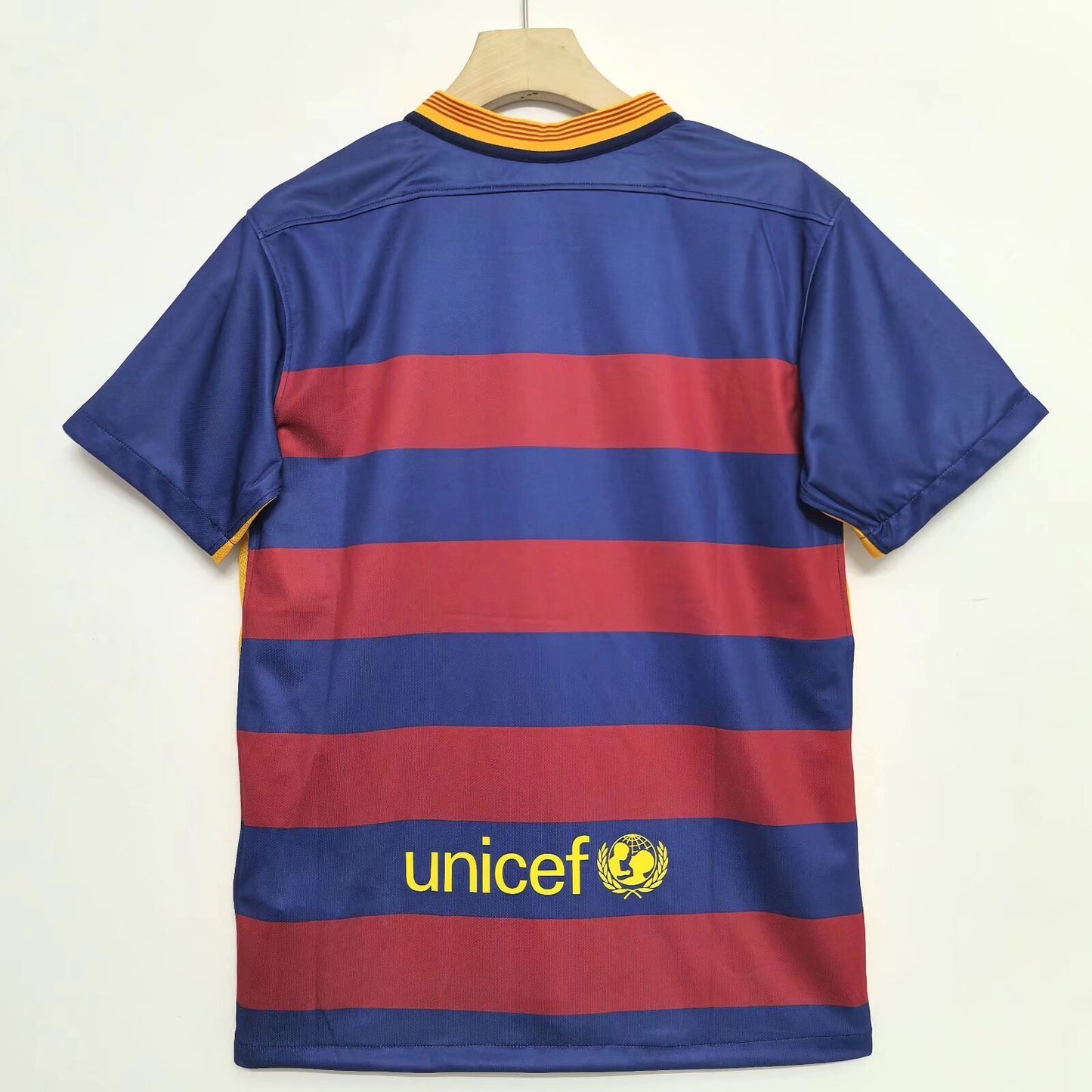 Barcelona 2015/16 Home Retro Jersey — Wide Stripes, Big Moments