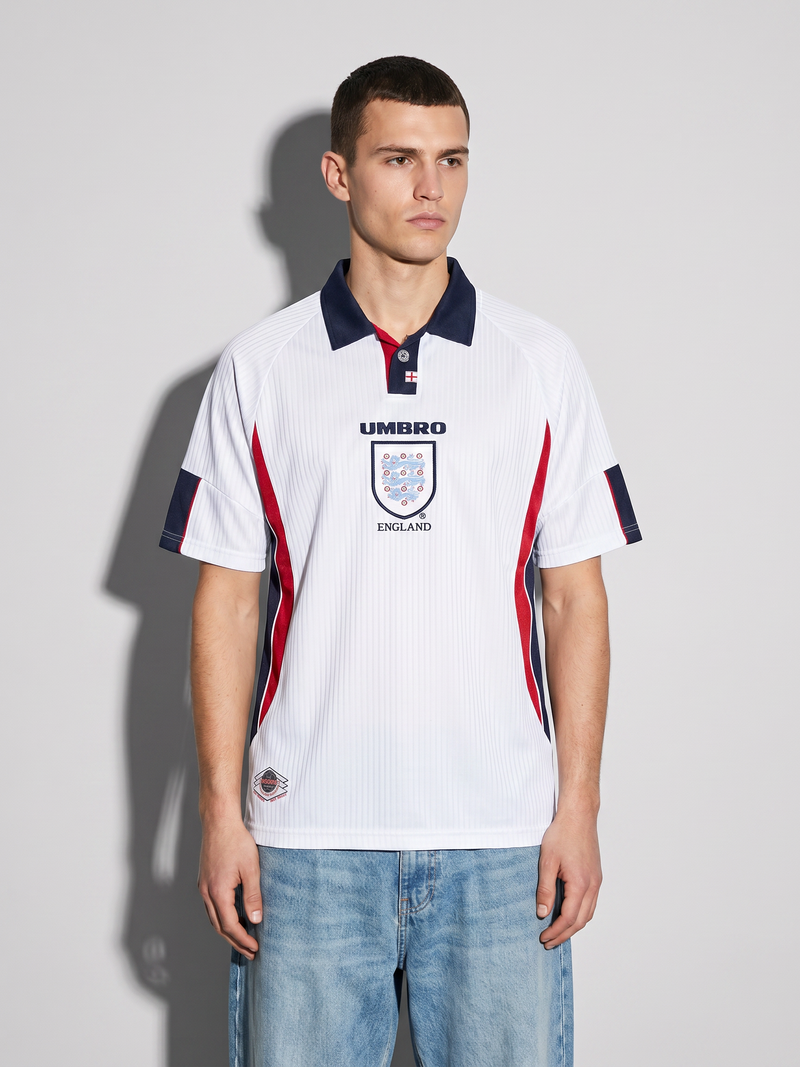 England 1998 Home Retro — The France 98 Classic in White - Image 4