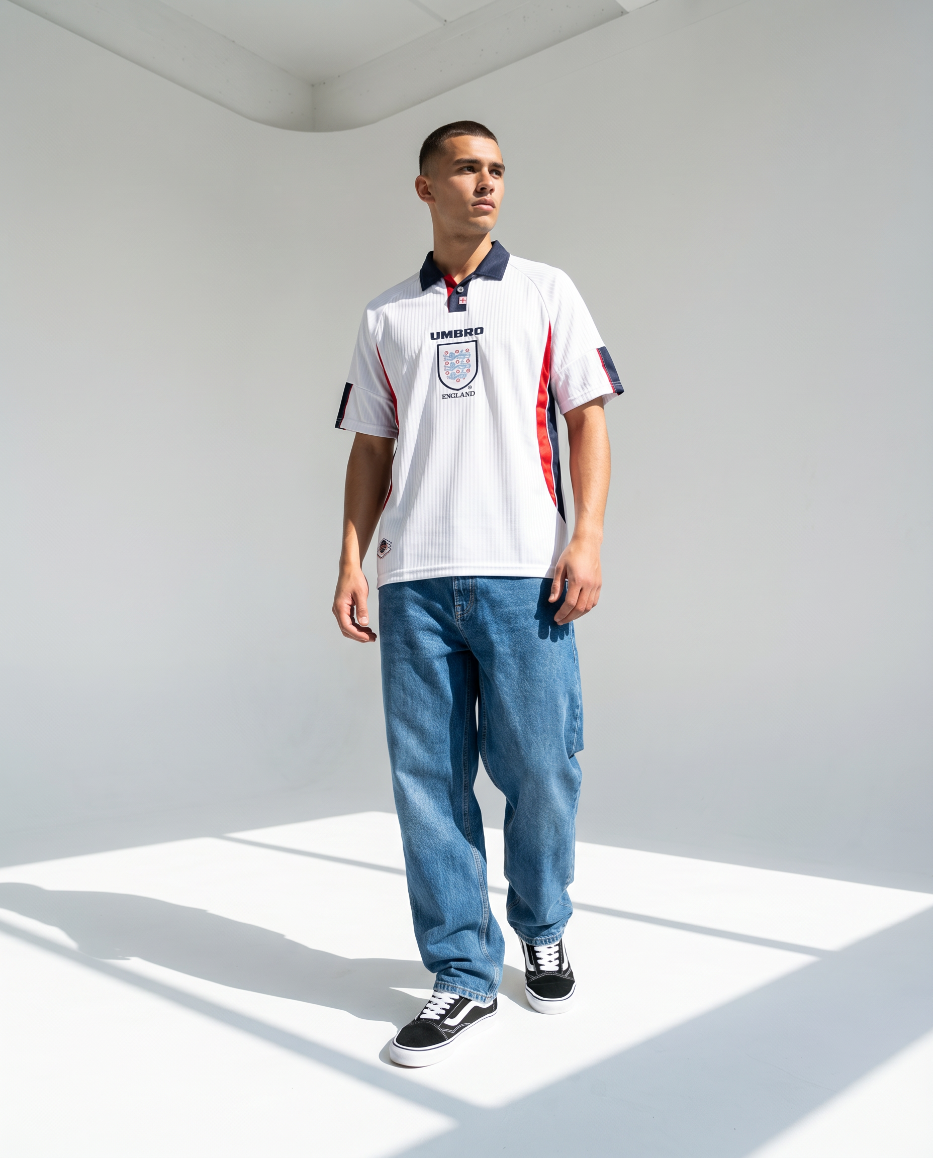 England 1998 Home Retro — The France 98 Classic in White - Gallery 2