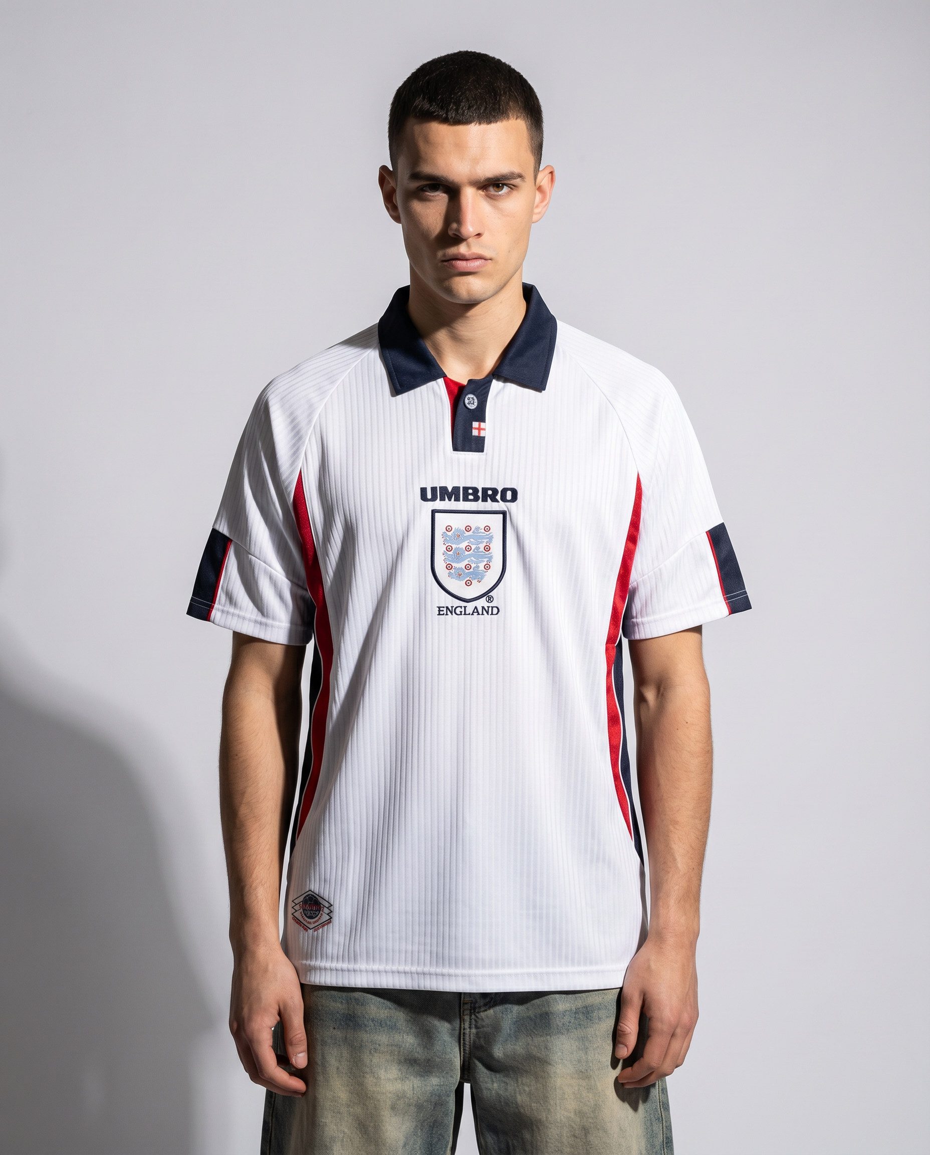 England 1998 Home Retro — The France 98 Classic in White - Gallery 9