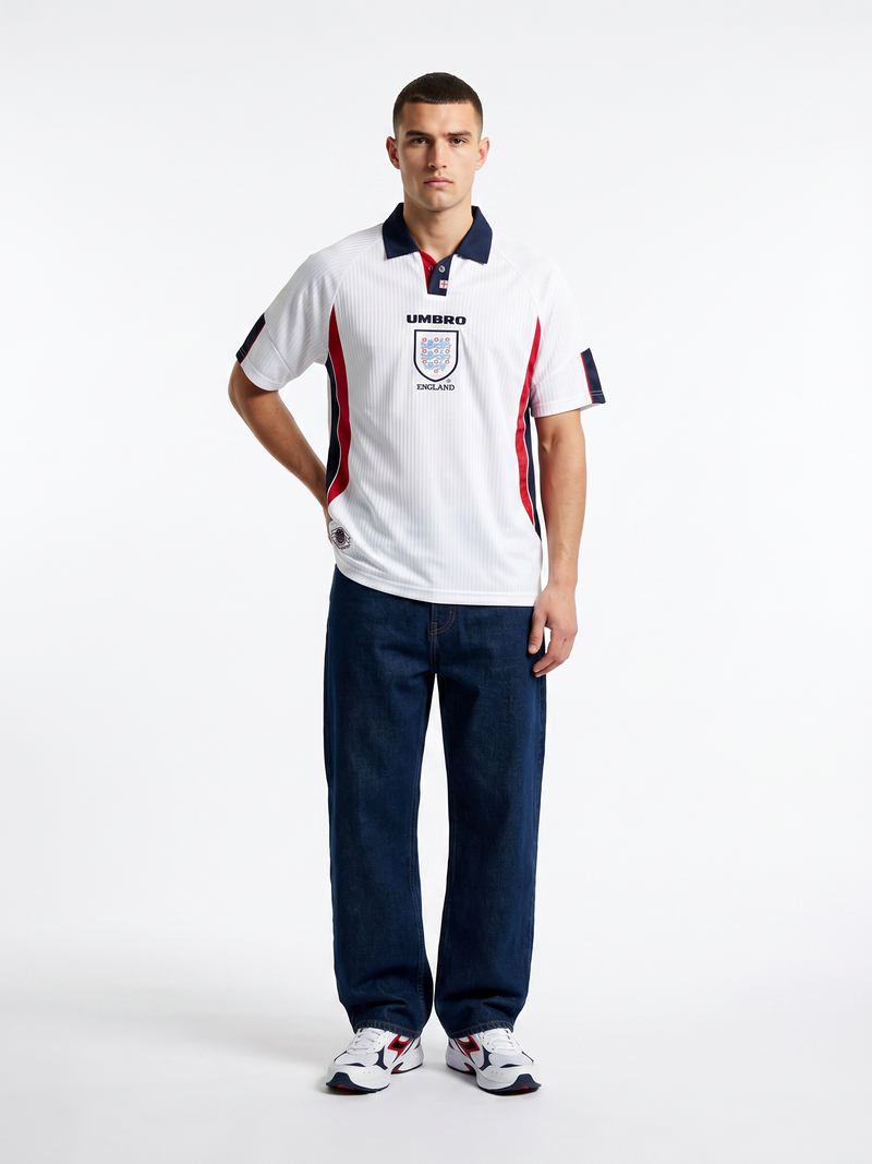England 1998 Home Retro — The France 98 Classic in White - Image 10