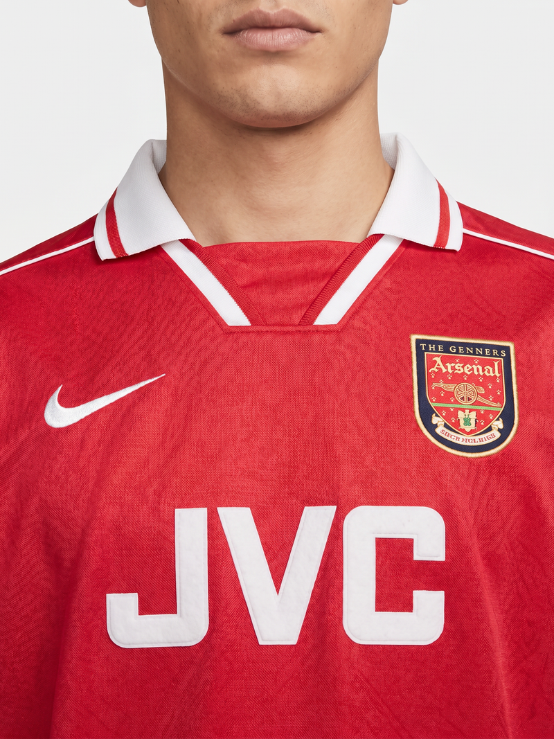 Arsenal 96/97 Home Retro — The Double Dream in Red & White - Image 3