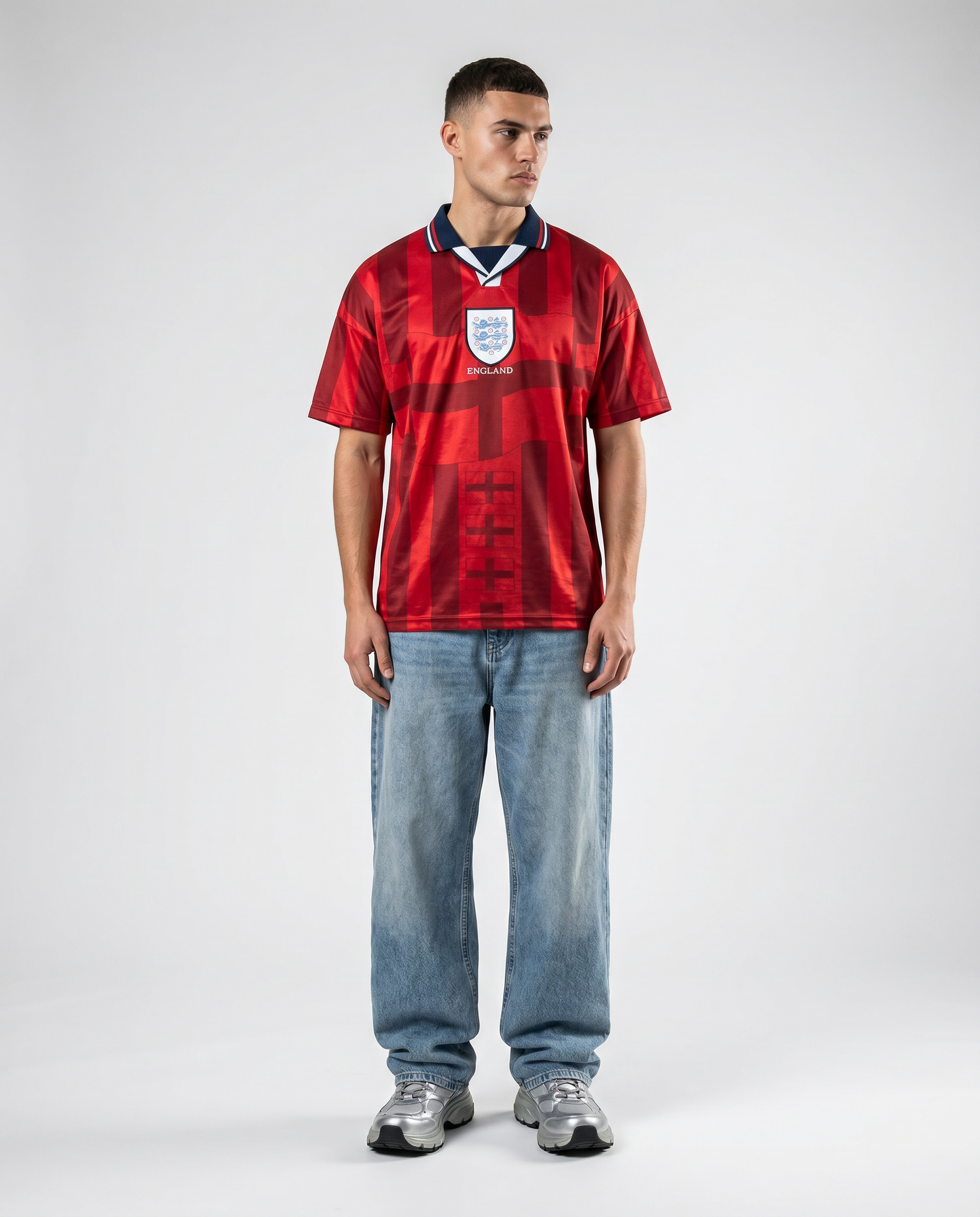 England 1998 Away Retro — France 98 Red That Sent Shivers - Gallery 4