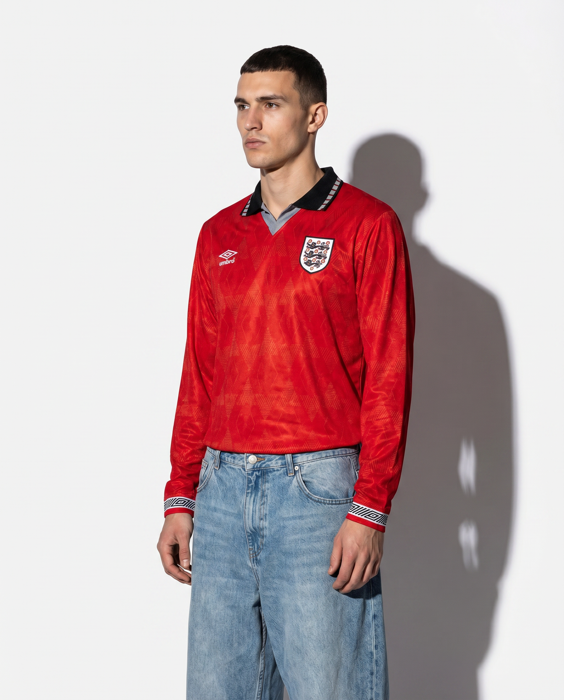 England 1990 Away Retro — The Italia 90 Red That Lives Forever - Gallery 3
