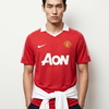 Manchester United 2010/11 Home Retro Jersey — Red Army Champions