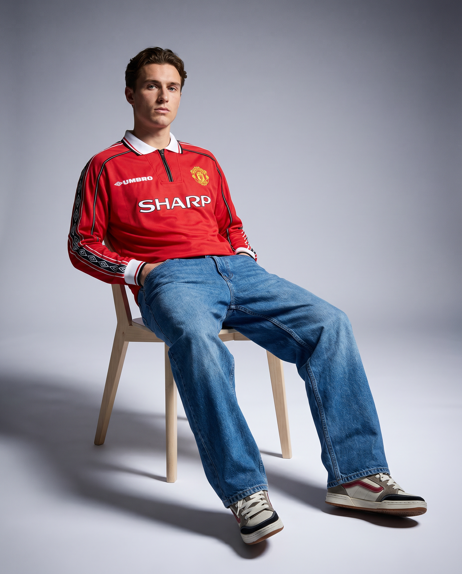 Manchester United 98/99 Home Retro — The Treble Season - Gallery 5