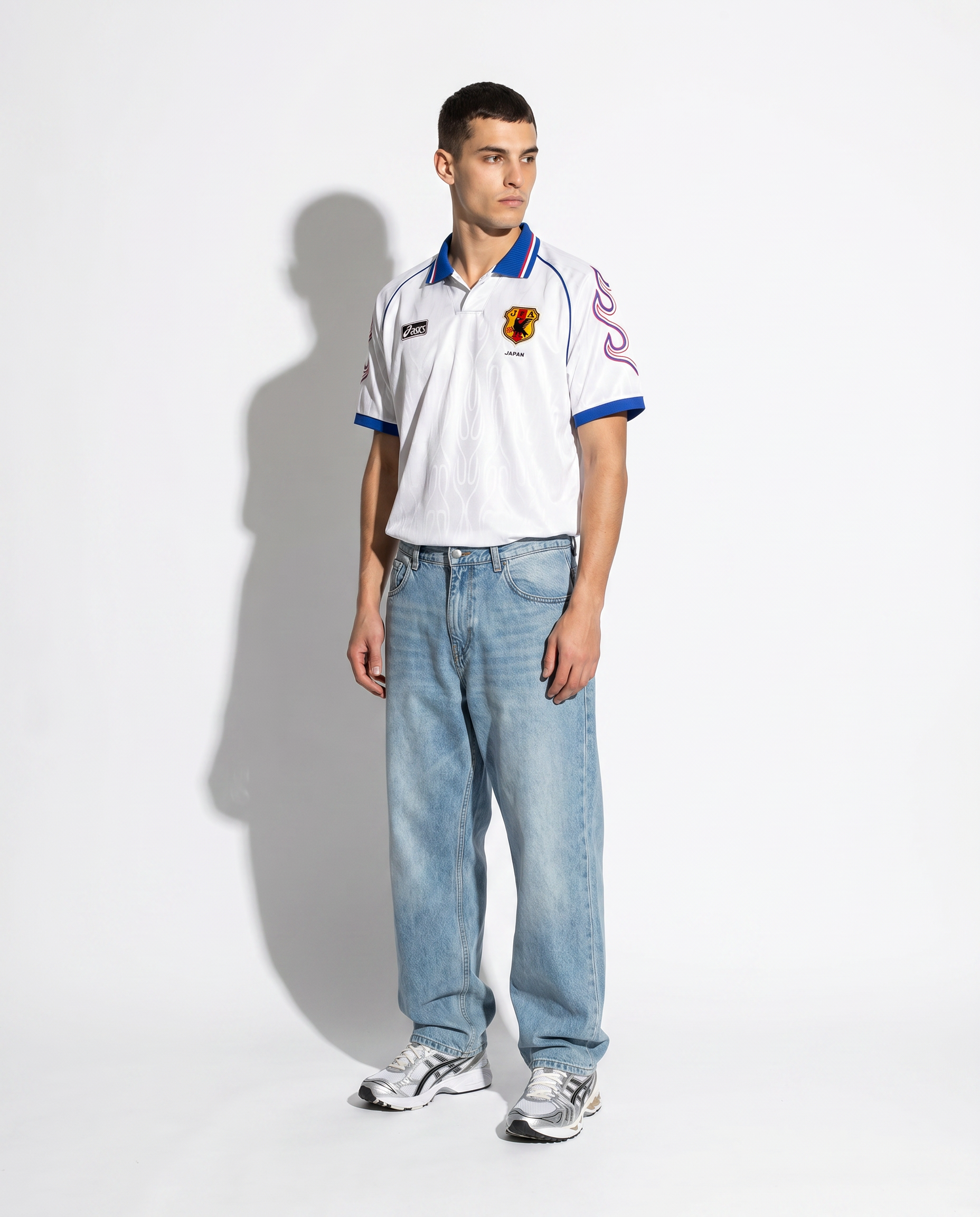 Japan 1998 Away Retro — Iconic Flame Kit WC France - Gallery 3