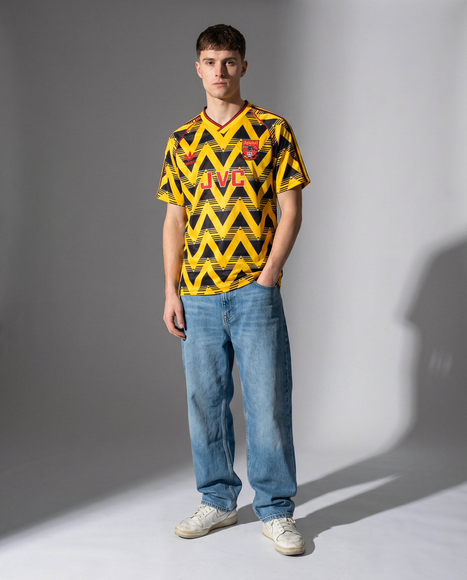 Arsenal 91/93 Away Retro Jersey — The Bruised Banana Icon - Gallery 3