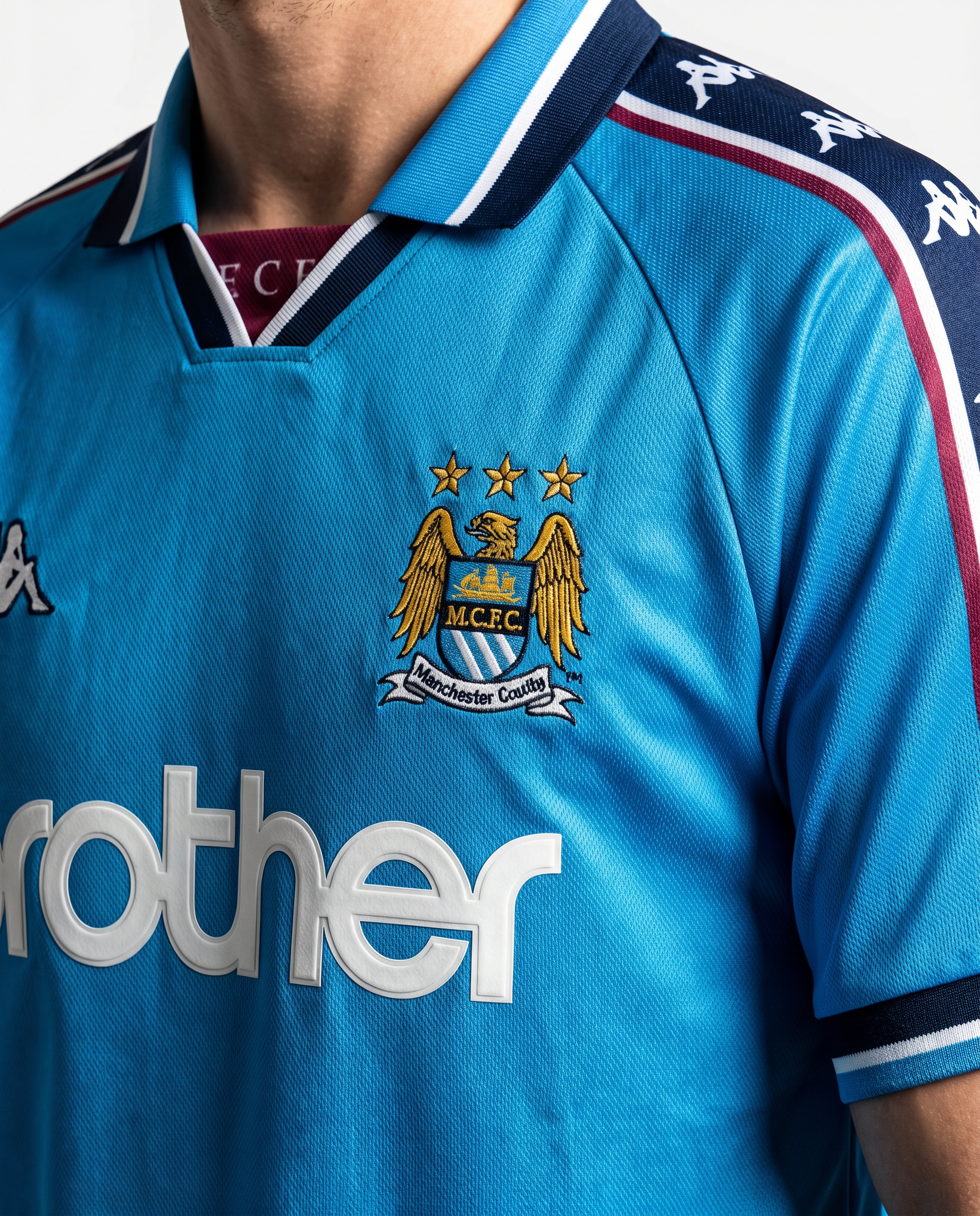 Manchester City 97/98 Home Retro — The Sky Blue Legend - Gallery 5