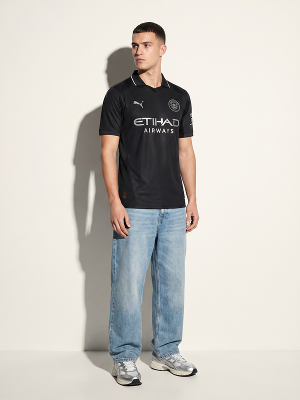 Manchester City 25/26 Third — Midnight Dark Edition