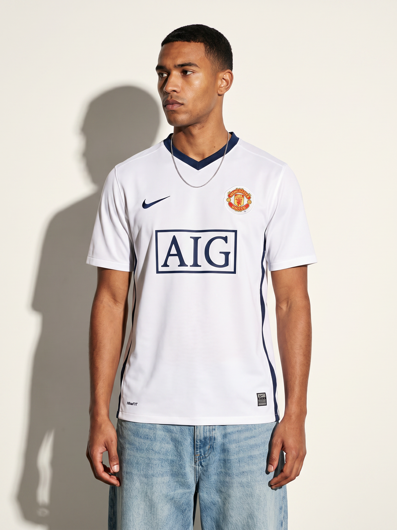 Manchester United 2007/08 Away & Third Retro Jersey — Moscow Final Season - Image 1