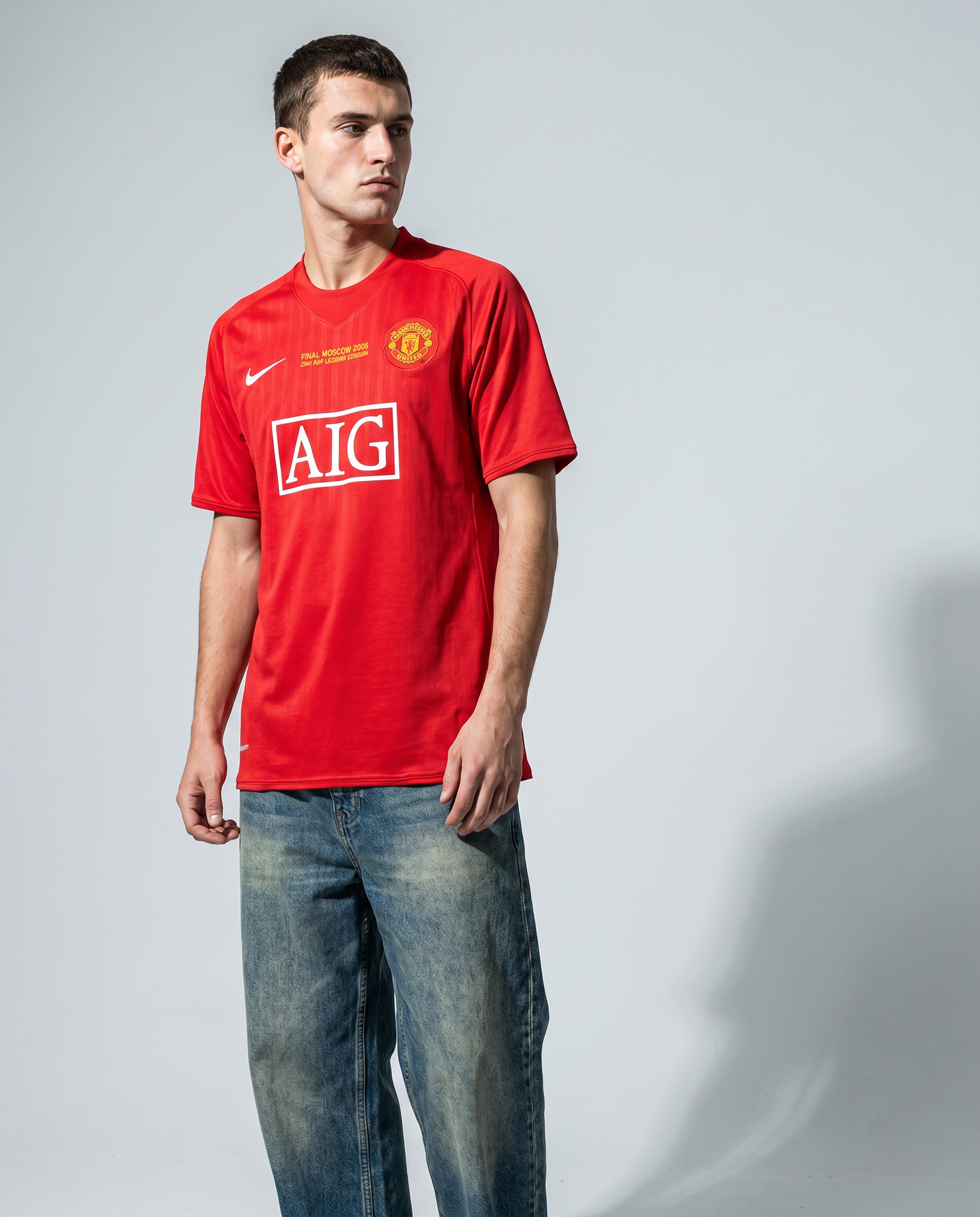 Manchester United 2007/08 Home Retro Jersey - Moscow Final