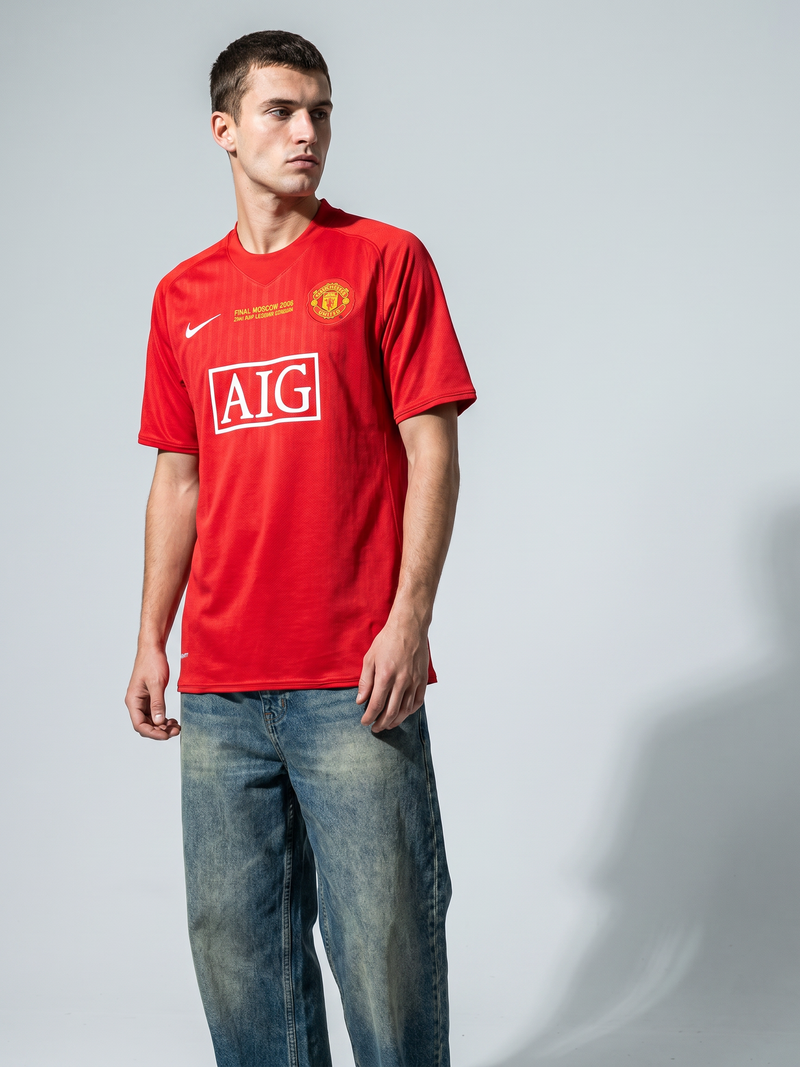Manchester United 2007/08 Home Retro Jersey - Moscow Final - Image 4