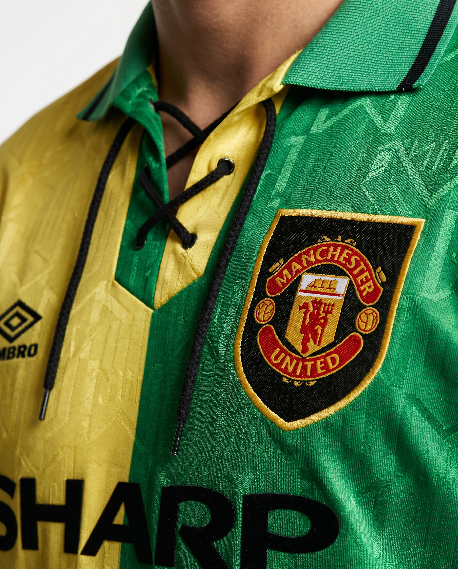 Manchester United 1992/94 Third Retro Jersey - Newton Heath - Gallery 3