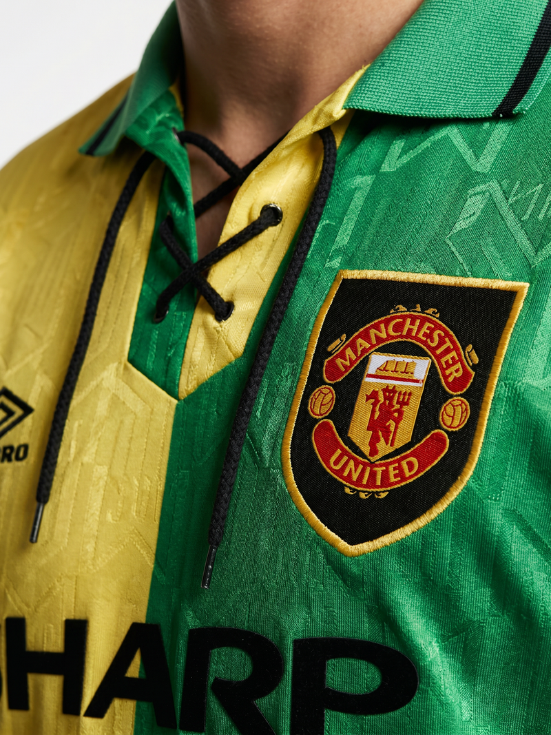 Manchester United 1992/94 Third Retro Jersey - Newton Heath - Image 3