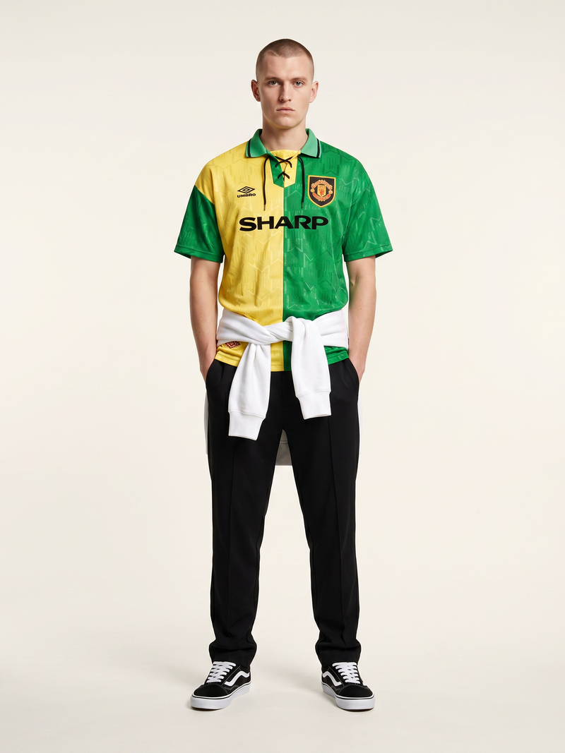 Manchester United 1992/94 Third Retro Jersey - Newton Heath - Image 4