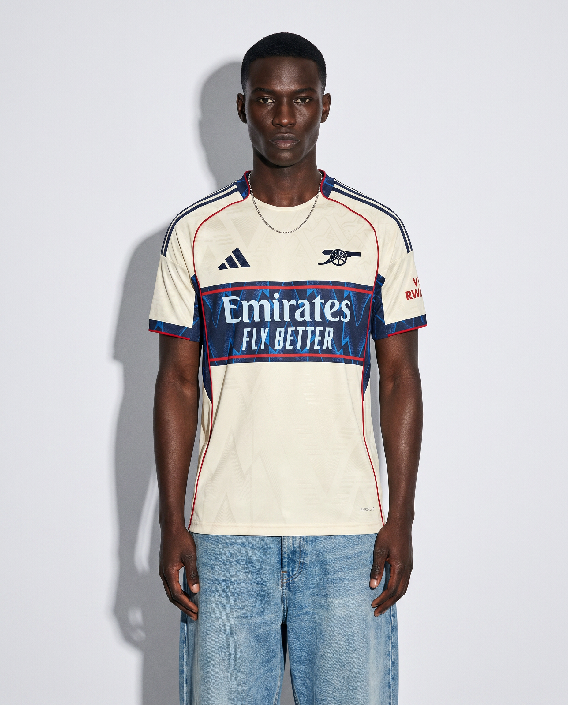 Arsenal Away Kit 25/26 - White Marble Edition - Gallery 1