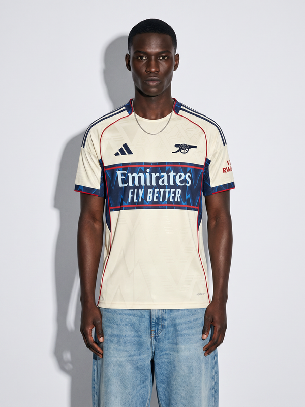 Arsenal Away Kit 25/26 - White Marble Edition