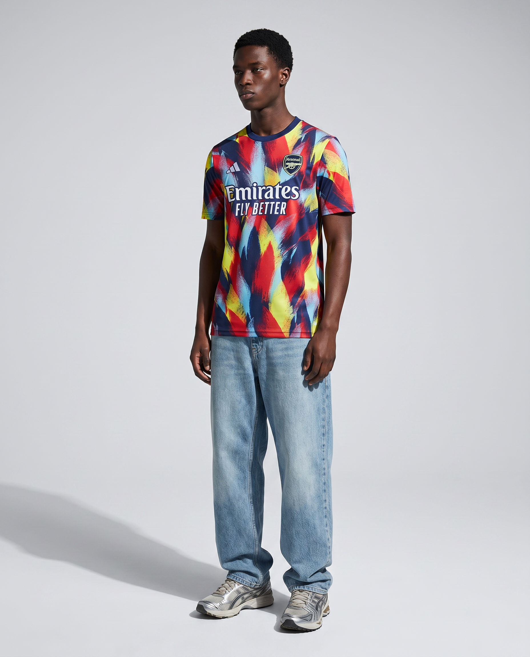 Arsenal Pre-Match Shirt - Mosaic Player Version - Gallery 2