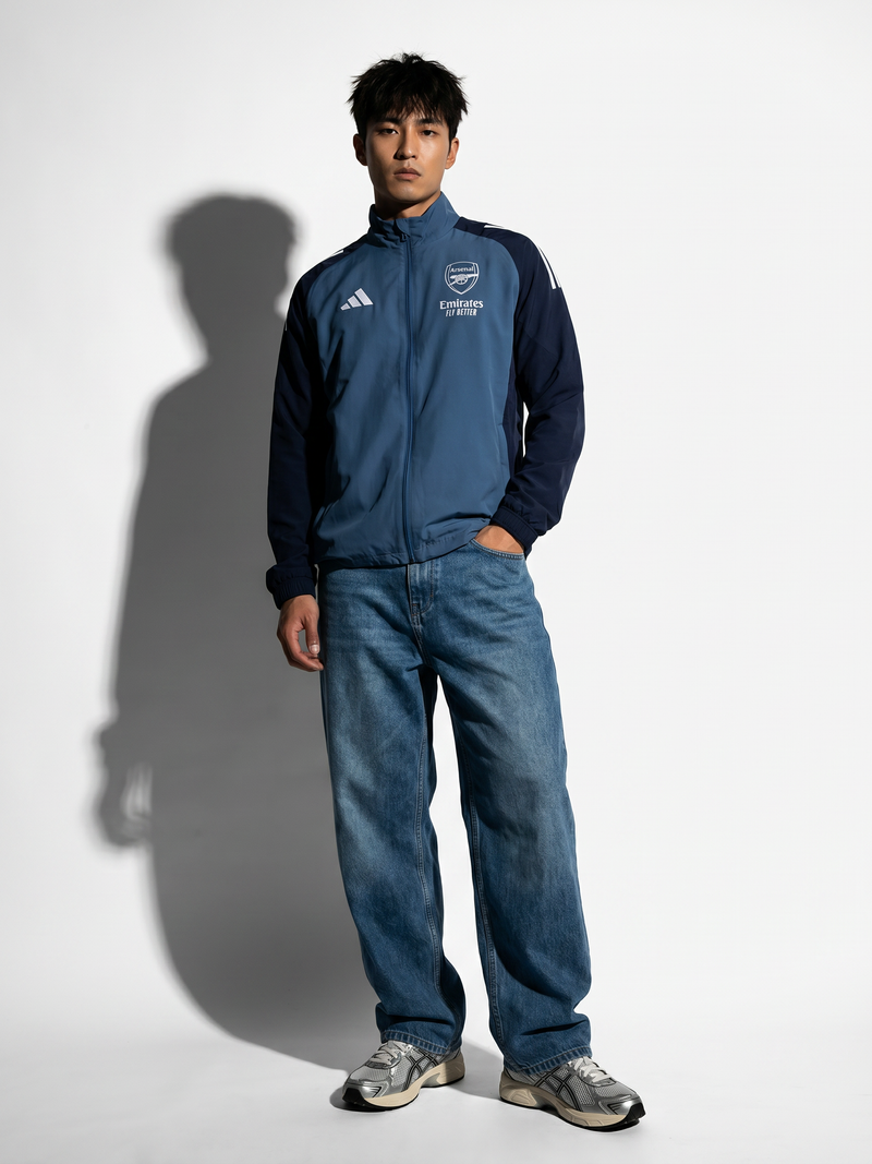 Arsenal Training Jacket - Navy Matchday Edition - Image 4
