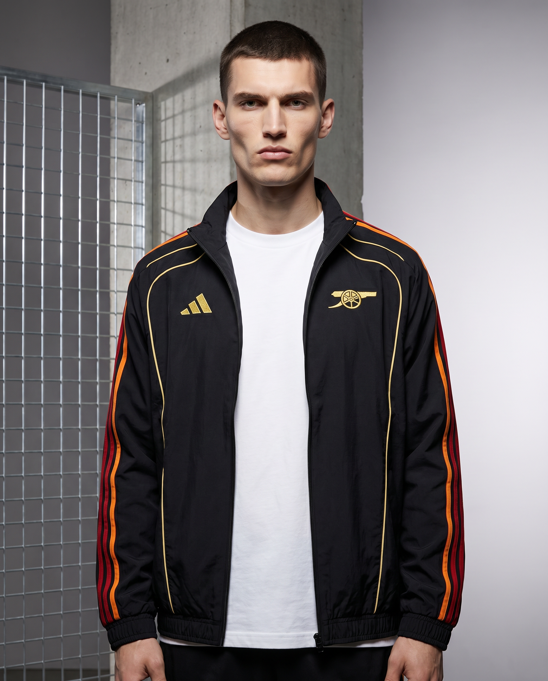Arsenal Jacket - Black & Gold Special Edition - Gallery 4
