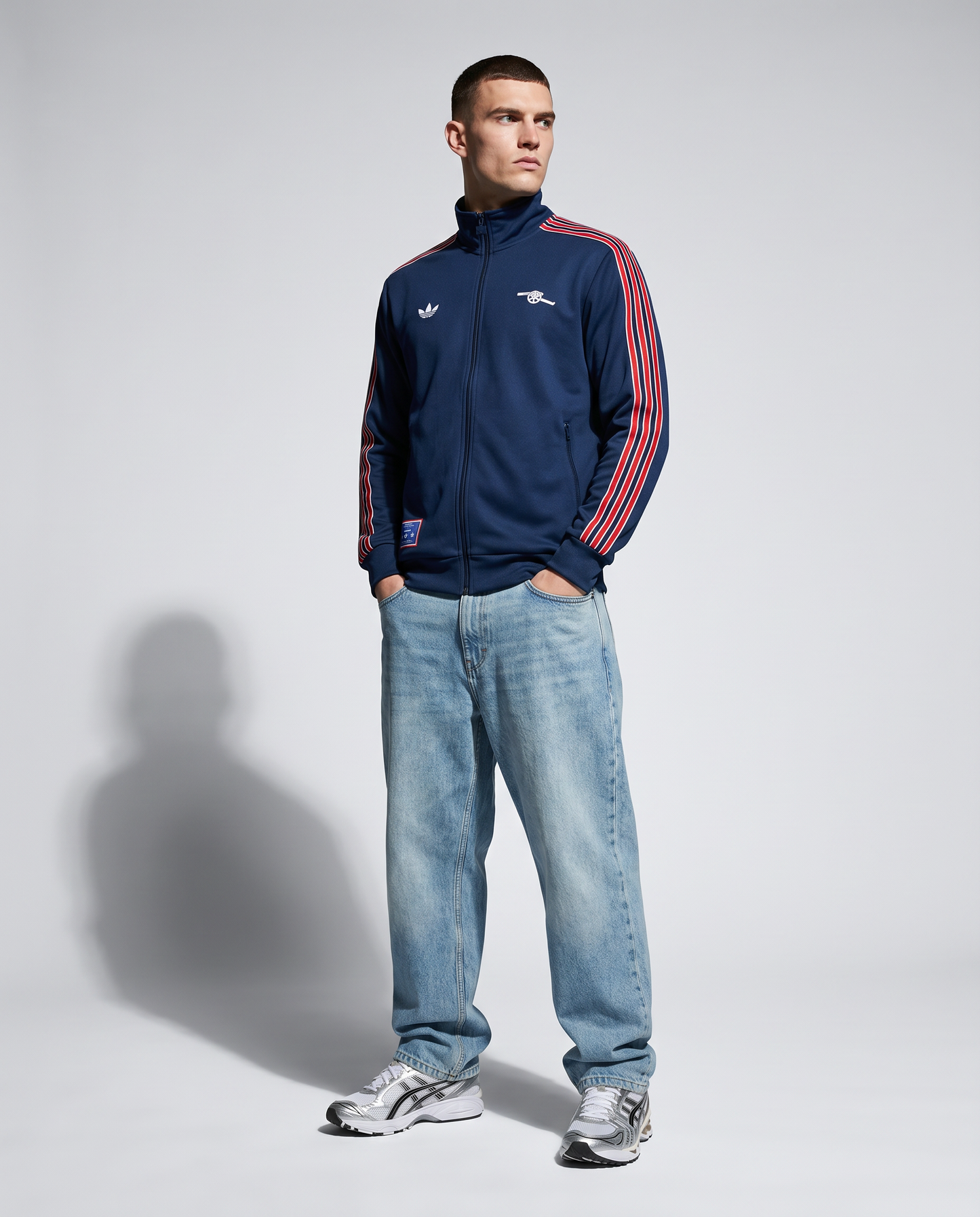 Arsenal Originals Track Jacket - Navy Eighties Edition