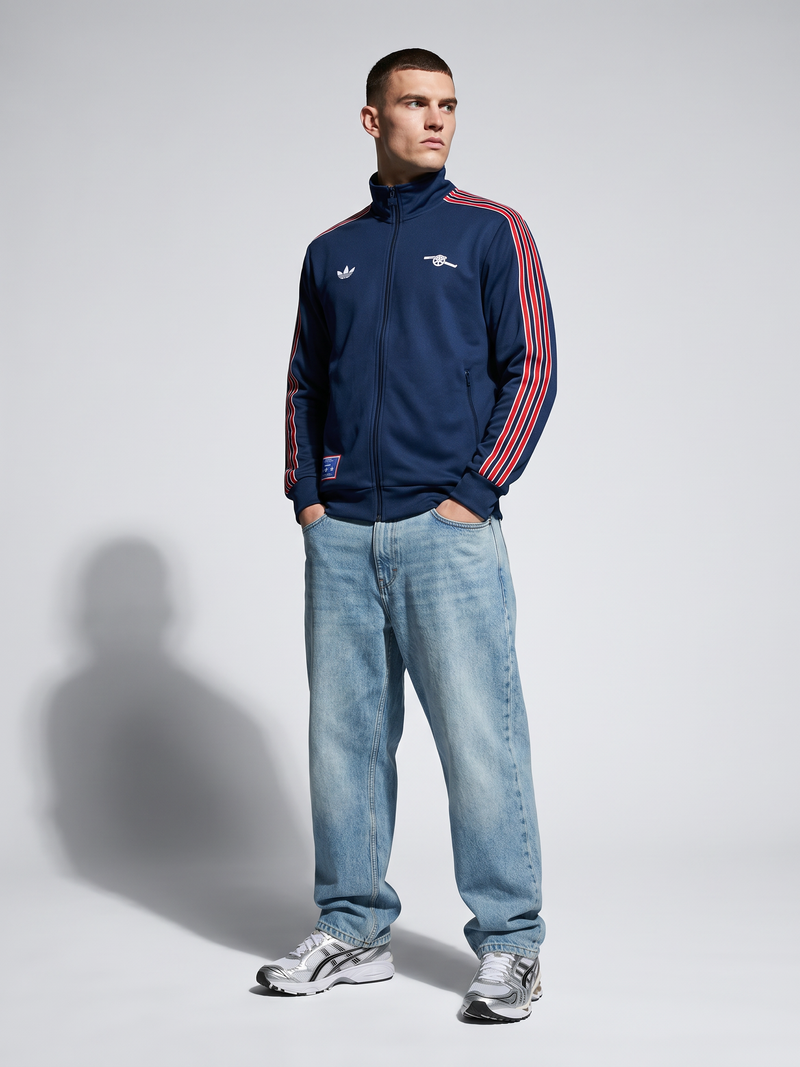 Arsenal Originals Track Jacket - Navy Eighties Edition - Image 4