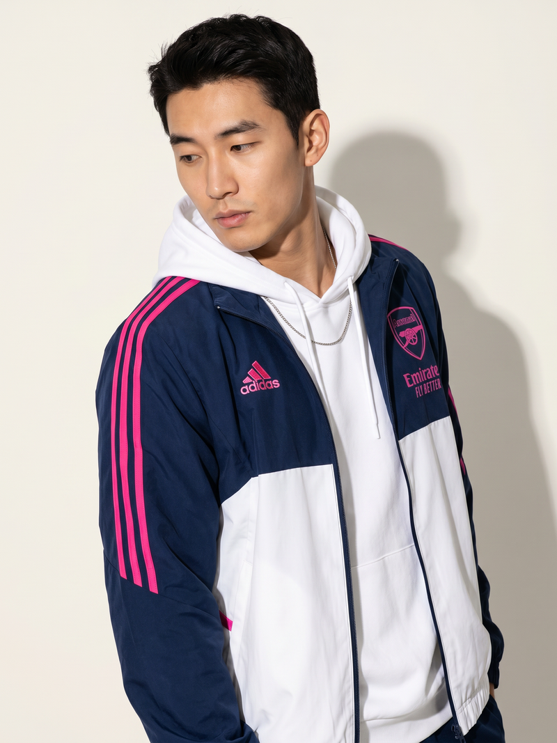 Arsenal Windbreaker - Purple & Pink Edition - Image 2