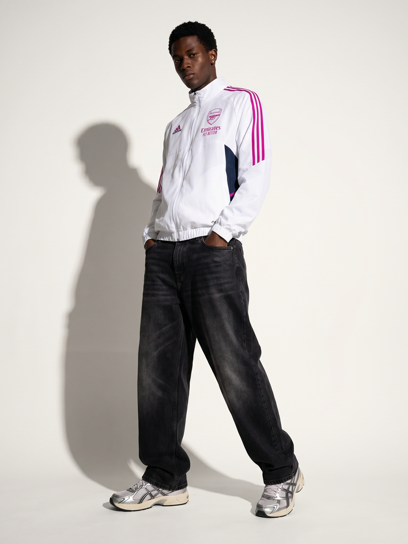 Arsenal Windbreaker - White & Pink Edition - Image 2