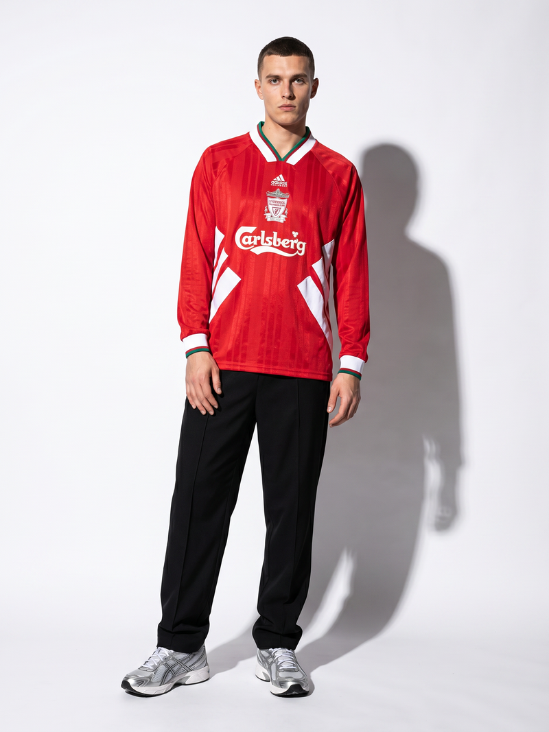 Manchester United Home Retro Long Sleeve Shirt 1993/94 - Image 2