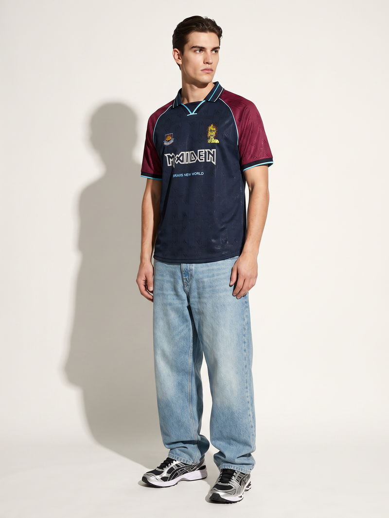 Iron Maiden x West Ham United 'Brave New World' Football Shirt - Image 3