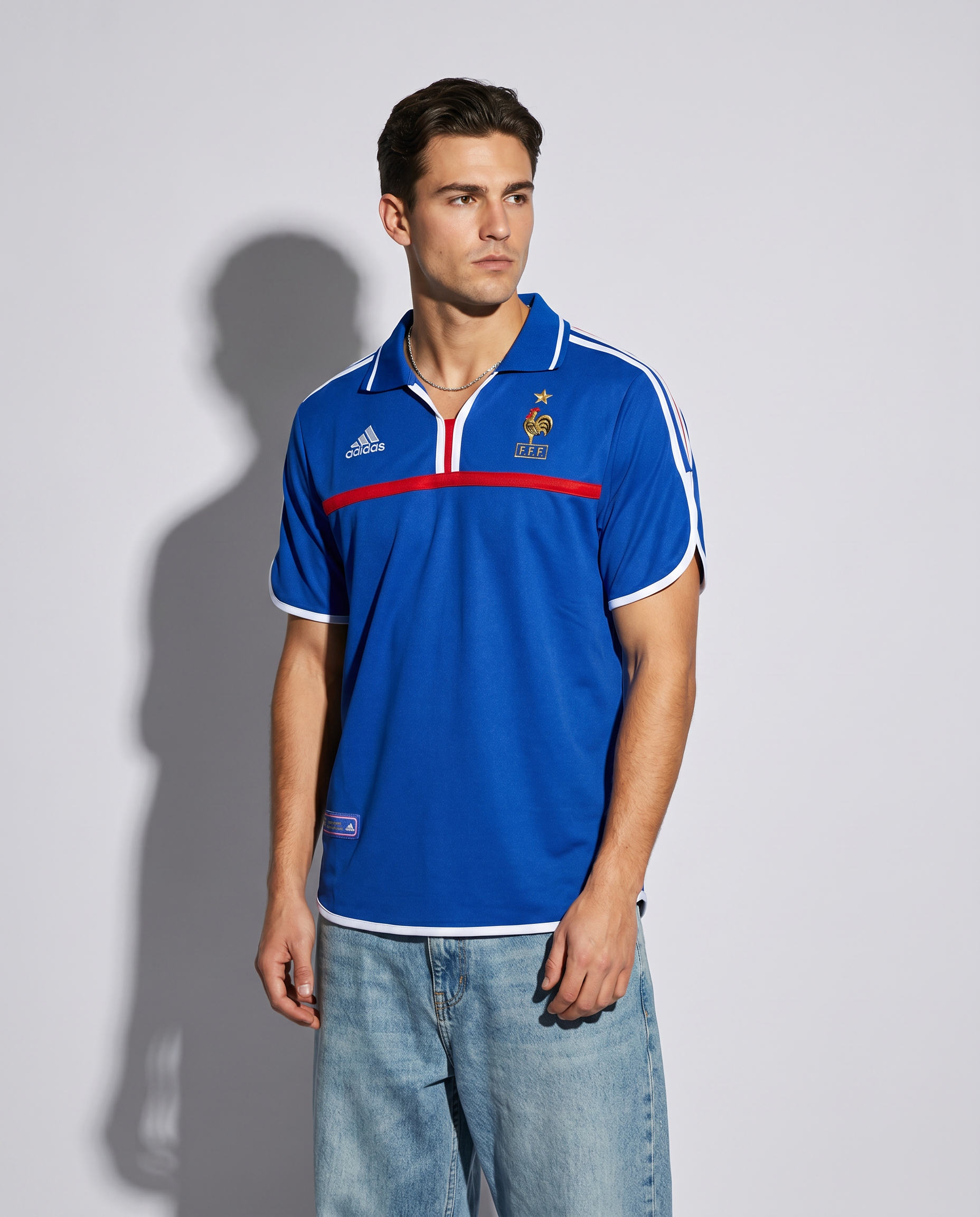 France 2000 Home Retro — Euro Champions in Royal Blue - Gallery 2