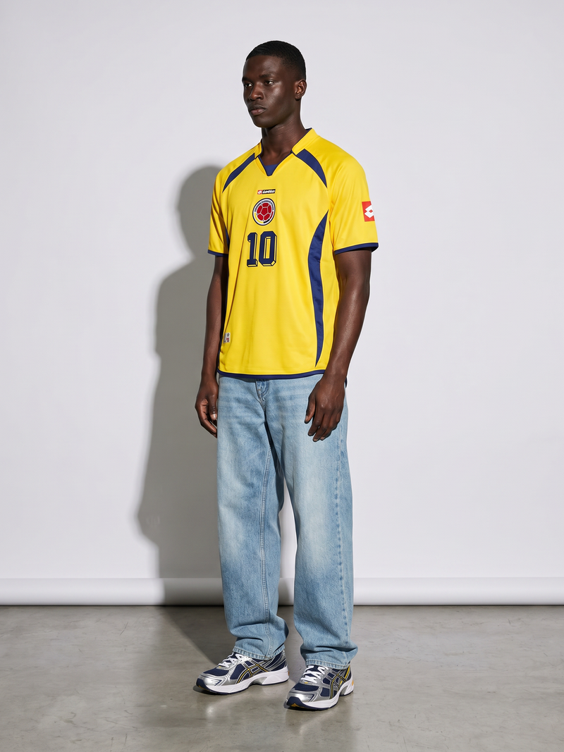 Colombia Home Retro ~1994 — The Cafetero 90s Yellow - Image 2