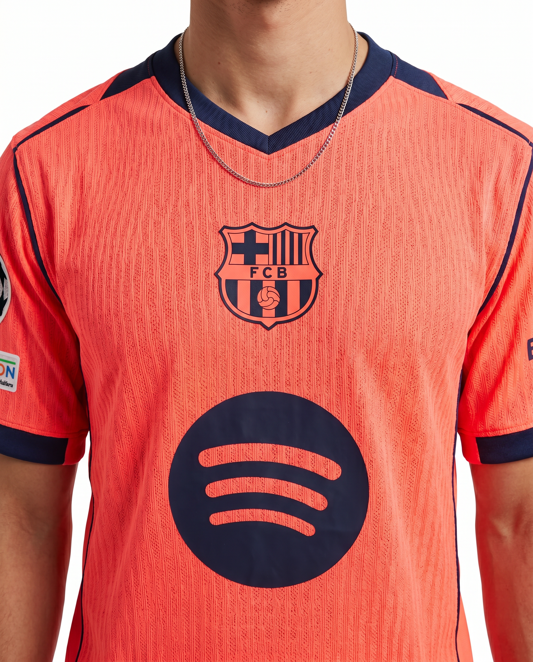 Barcelona 24/25 Third Jersey — The Blaugrana Orange Fire - Gallery 1