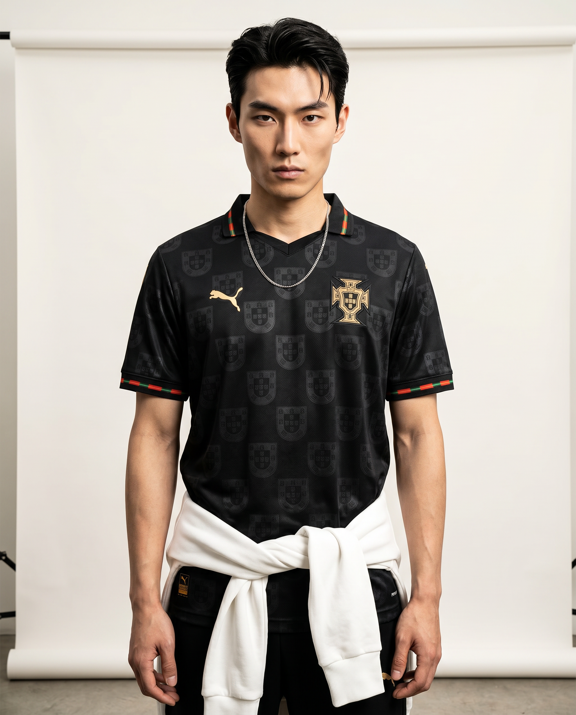 Portugal 2026 World Cup Away Jersey — The Selecao in Black - Gallery 1