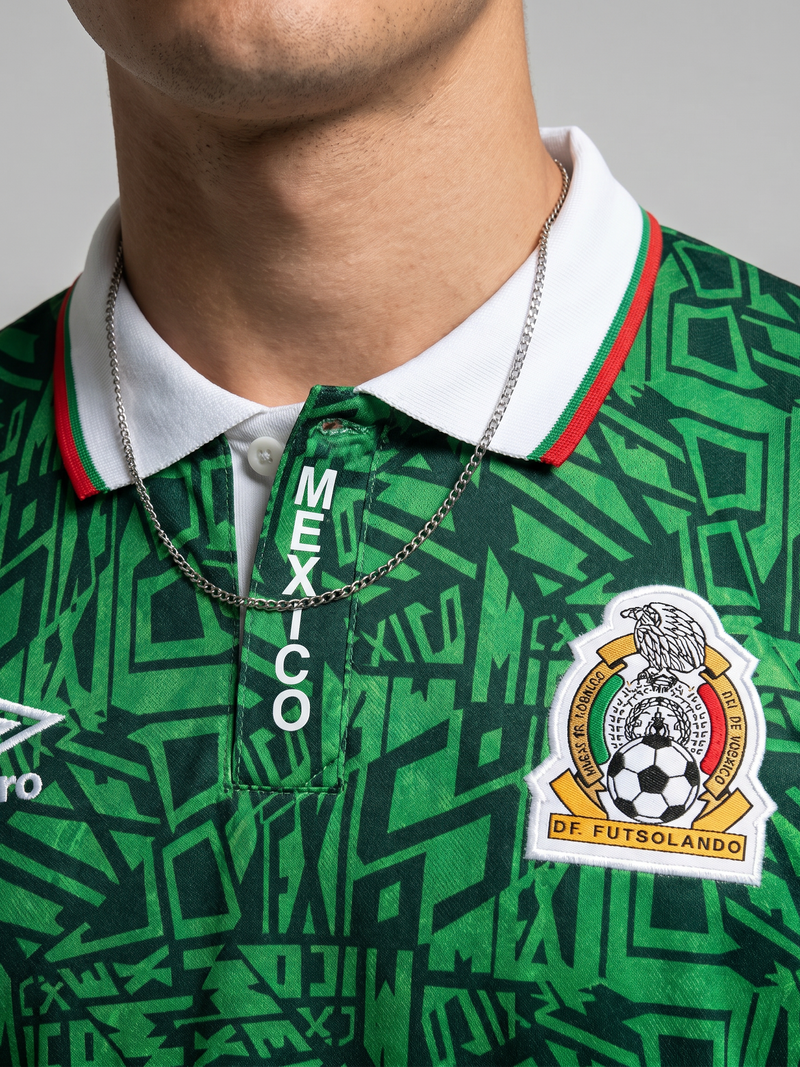 Mexico 1994 Home Retro — Aztec Icons at USA 94 - Image 2