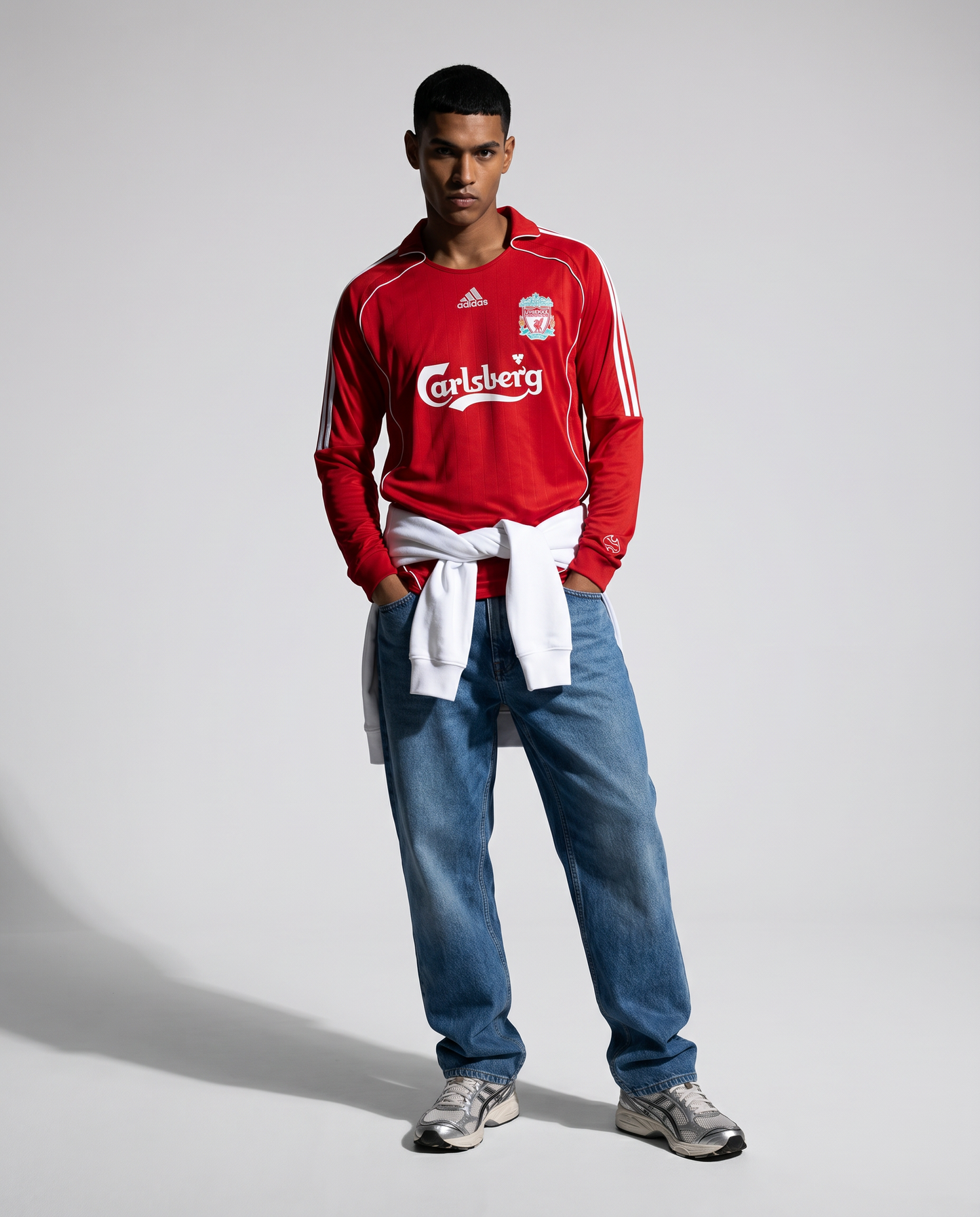 Liverpool Home Retro Long Sleeve Shirt 1993/95