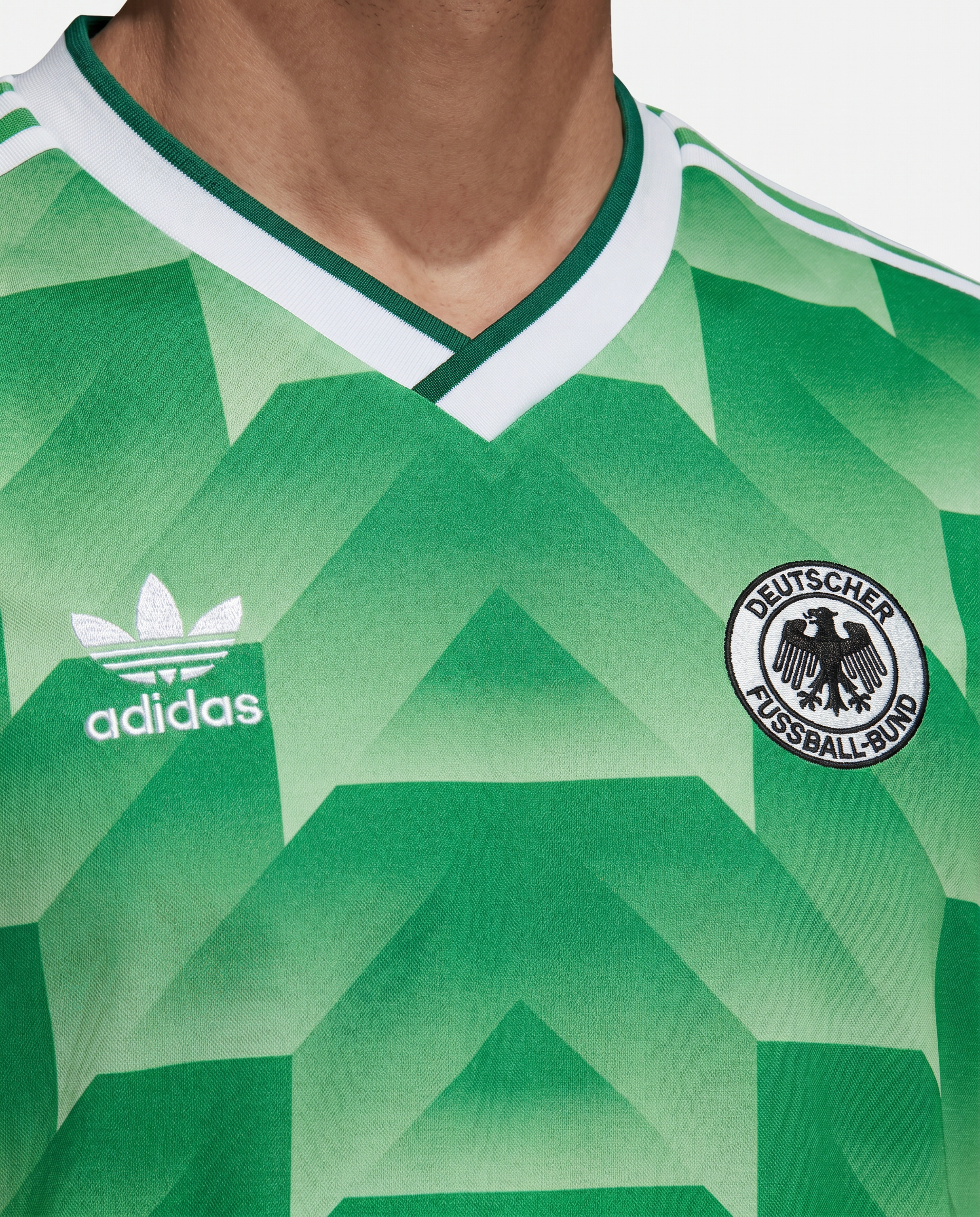 West Germany 1988 Away Retro — EURO Finalists Classic Green - Gallery 2