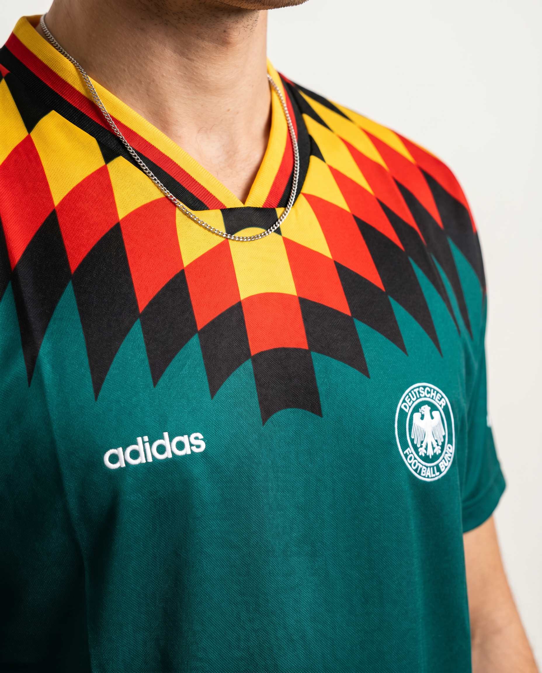 Germany 1994 Away Retro — Iconic Zigzag WC USA - Gallery 2
