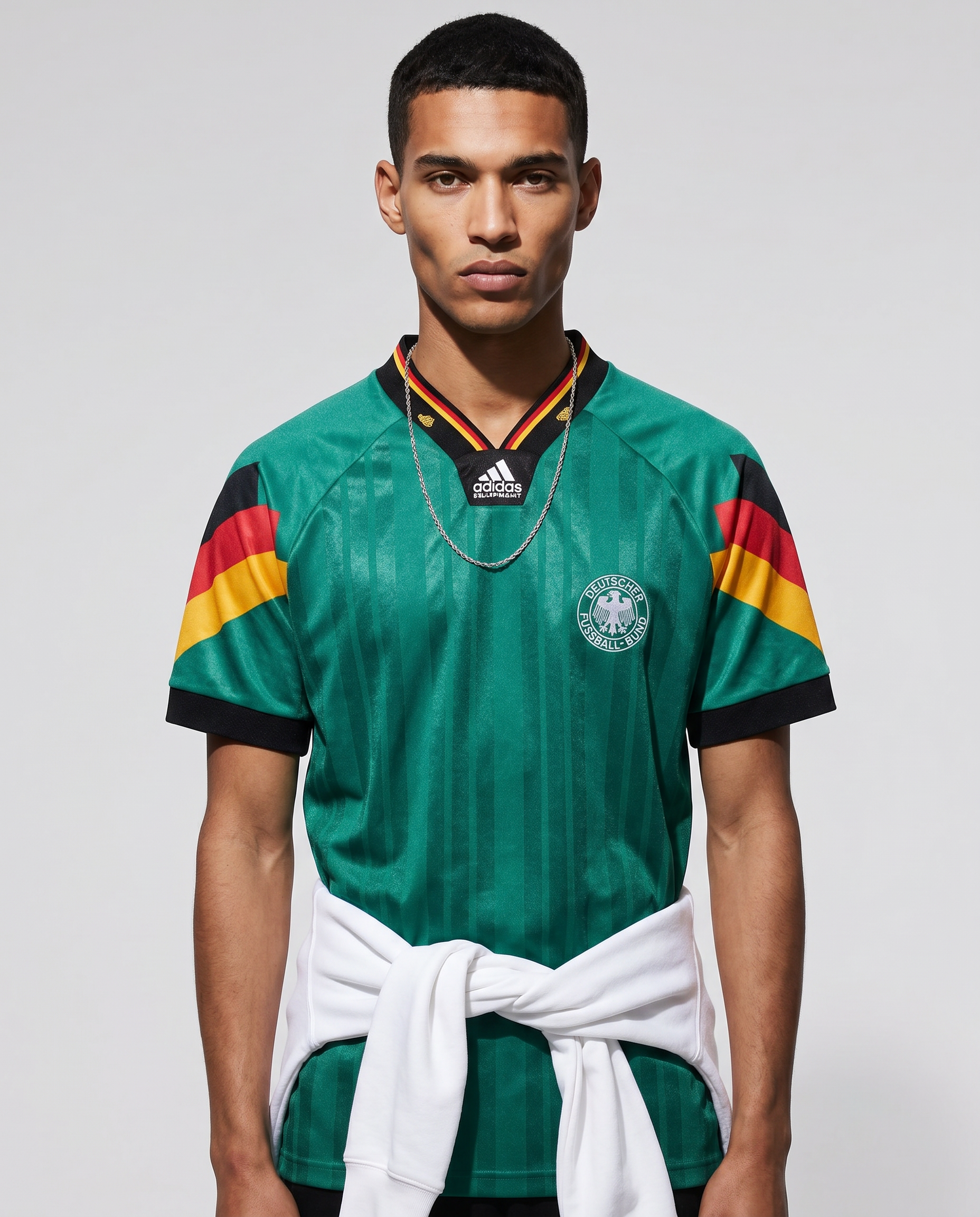 Germany 1992 Away Retro — Green Legends EURO Finalists - Gallery 1