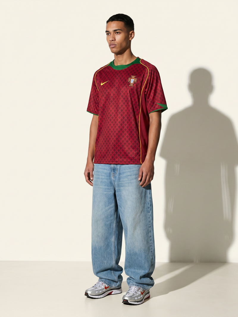 Portugal 2004 Home Retro — EURO 2004 Host Nation - Image 2