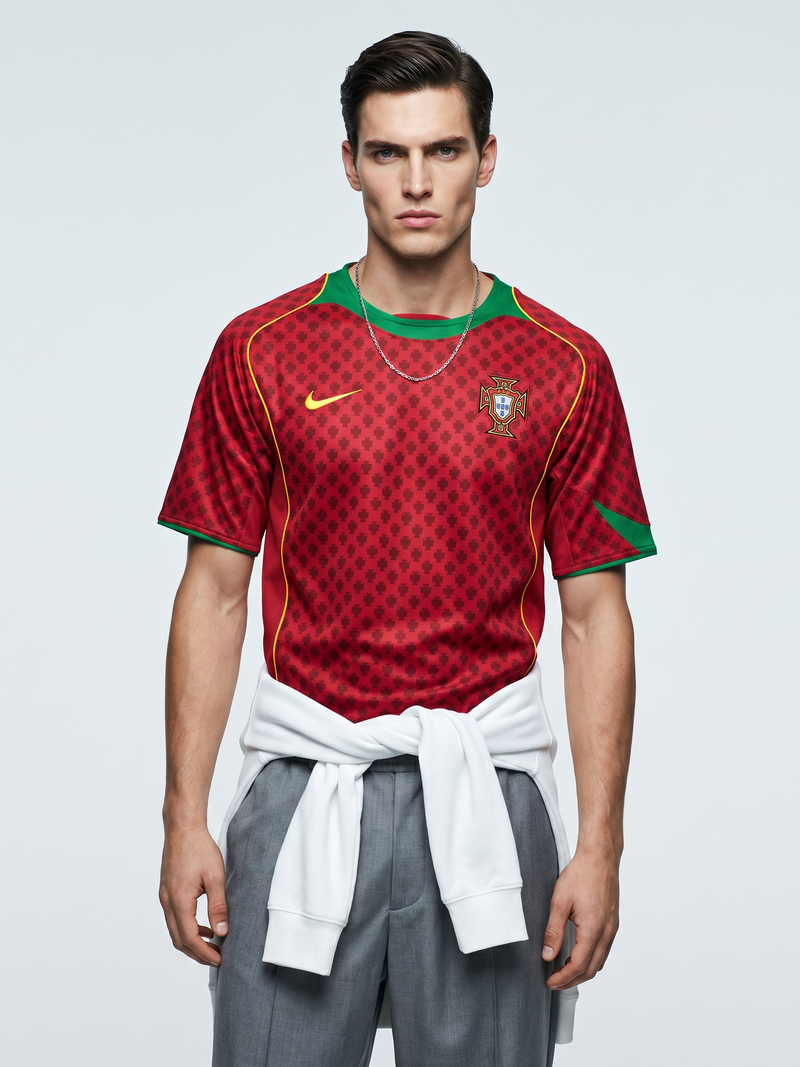Portugal 2004 Home Retro — EURO 2004 Host Nation - Image 1