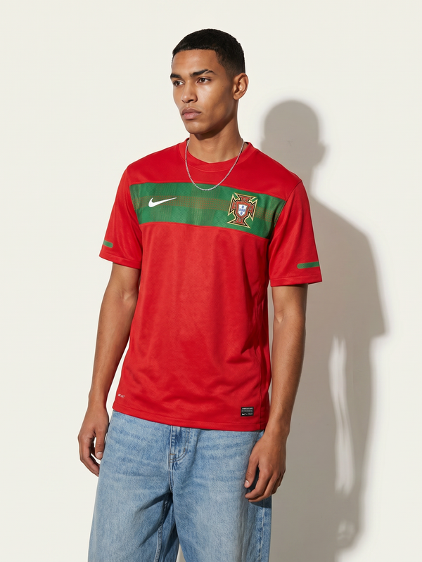 Portugal 2010 Home Retro — World Cup South Africa