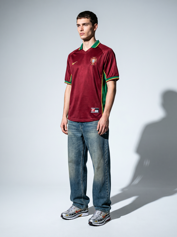 Portugal 1998 Home Retro — The France World Cup