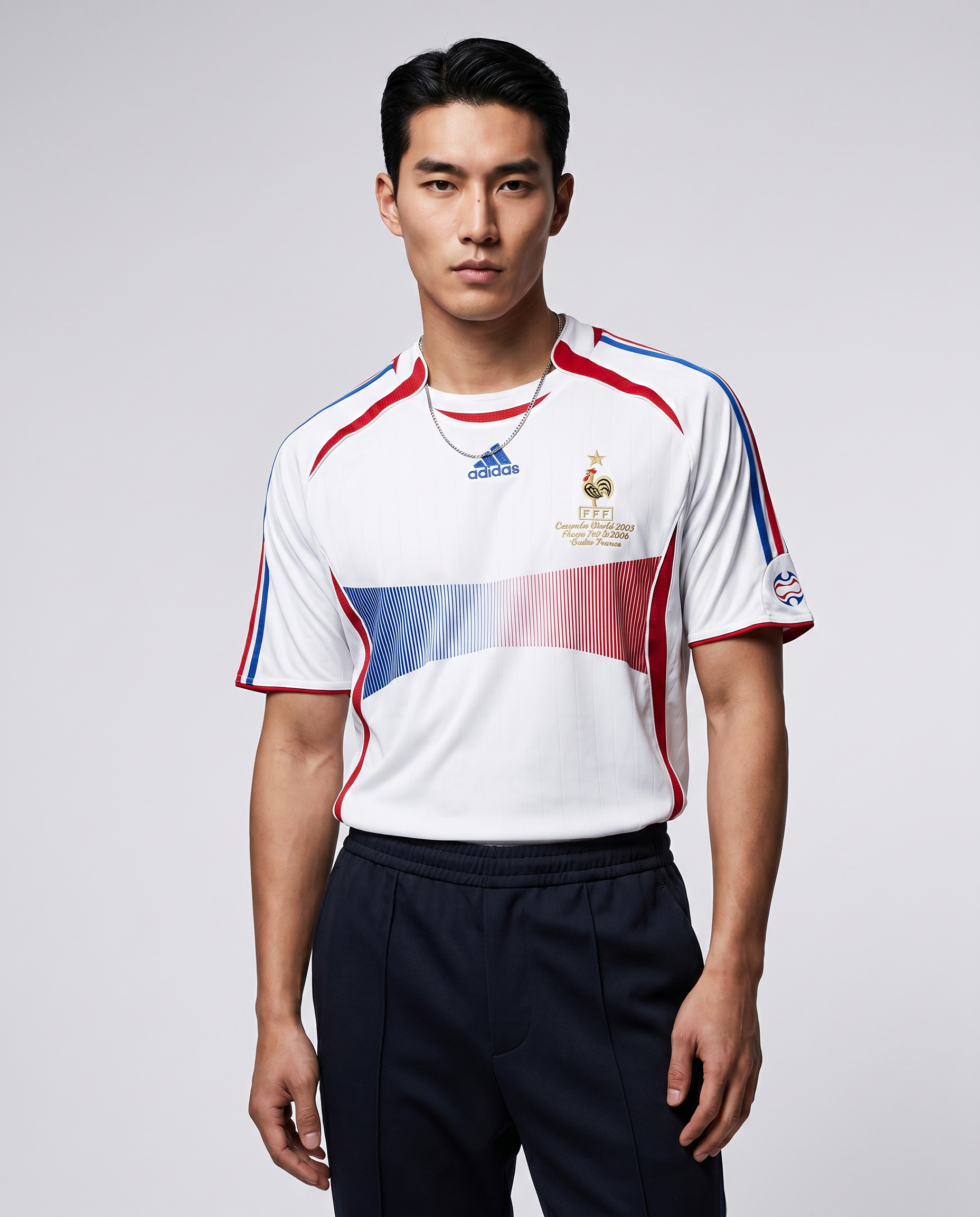 France 2006 Away Retro — World Cup Final Journey in White & Blue - Gallery 2
