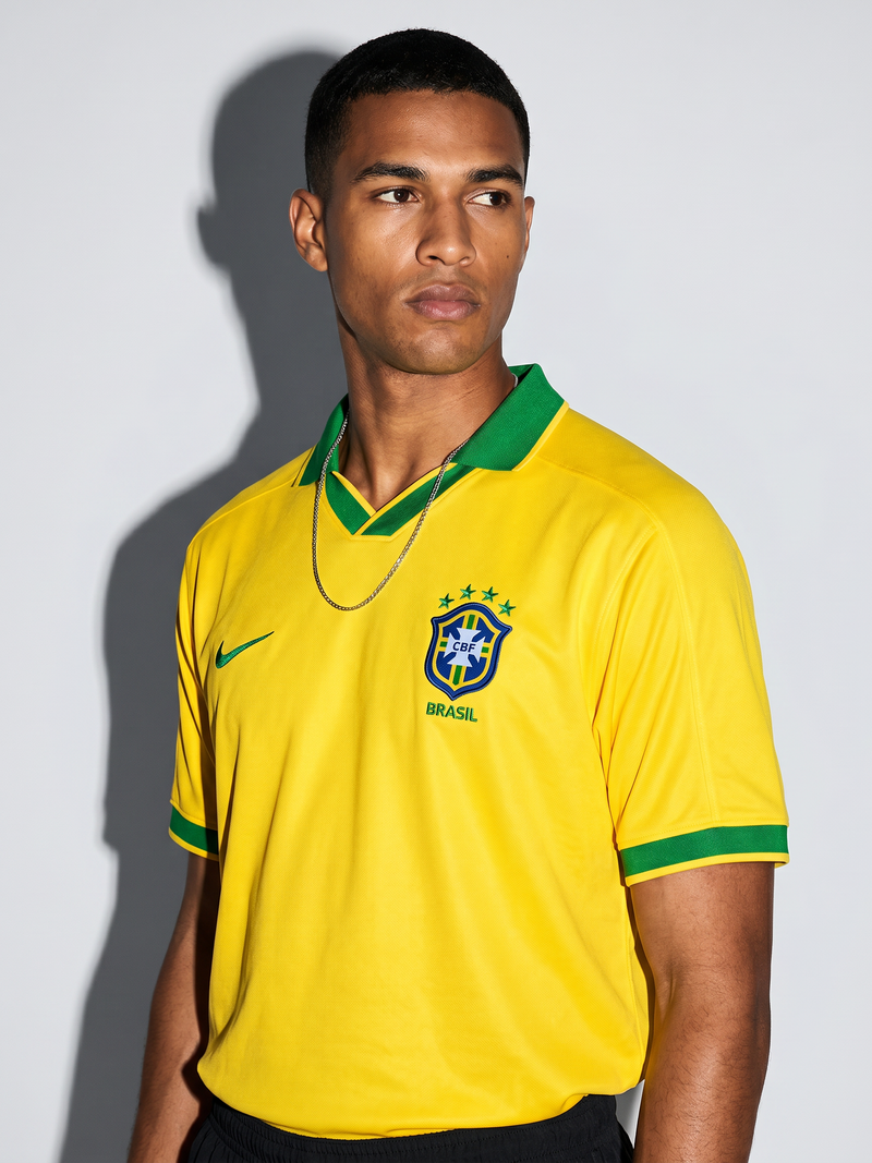 Brazil 1997 Home Retro Jersey — The Copa América Champions - Image 1