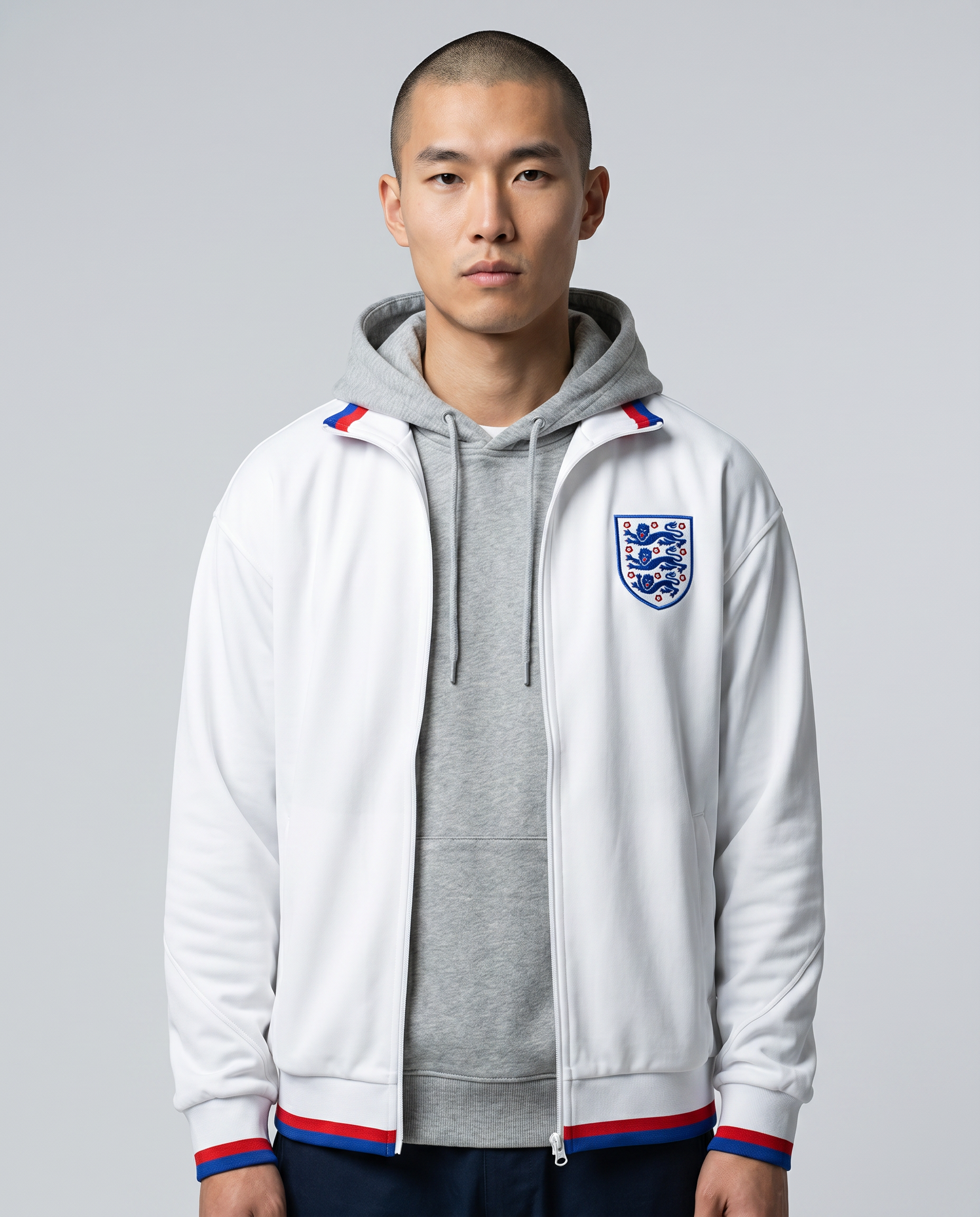 England Retro Track Jacket - Gallery 2