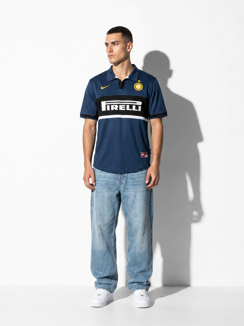 Inter Milan 98/99 Away Retro — Dark Blue Menace - Image 2