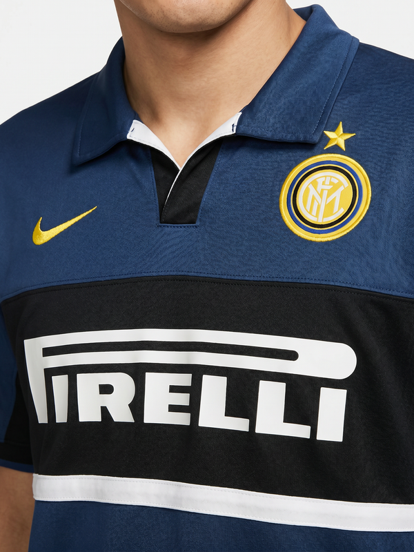Inter Milan 98/99 Away Retro — Dark Blue Menace