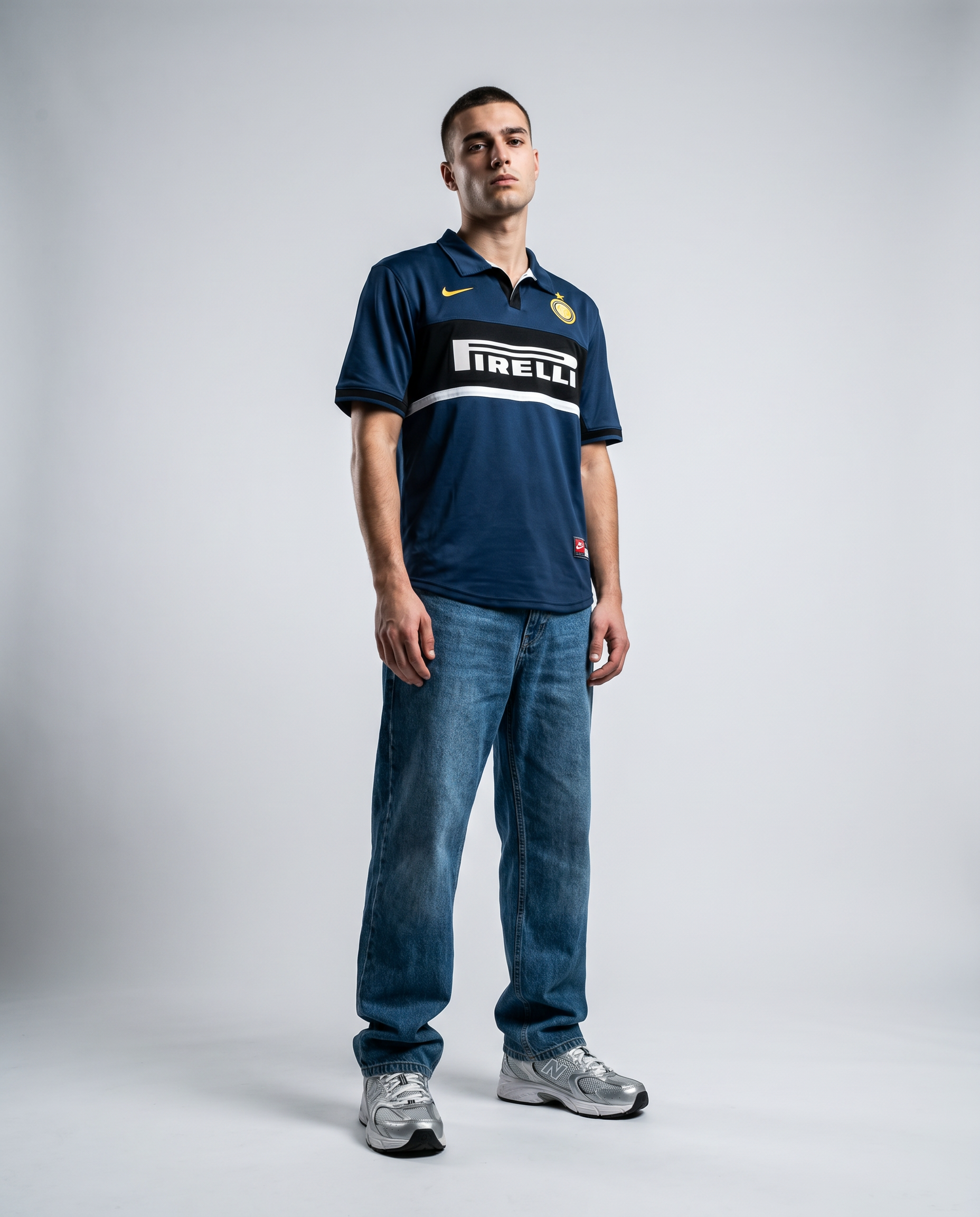 Inter Milan 98/99 Away Retro — Dark Blue Menace - Gallery 3